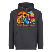 Smoke the beach is my happy place Heavyweight Hoodie - Artiststas
