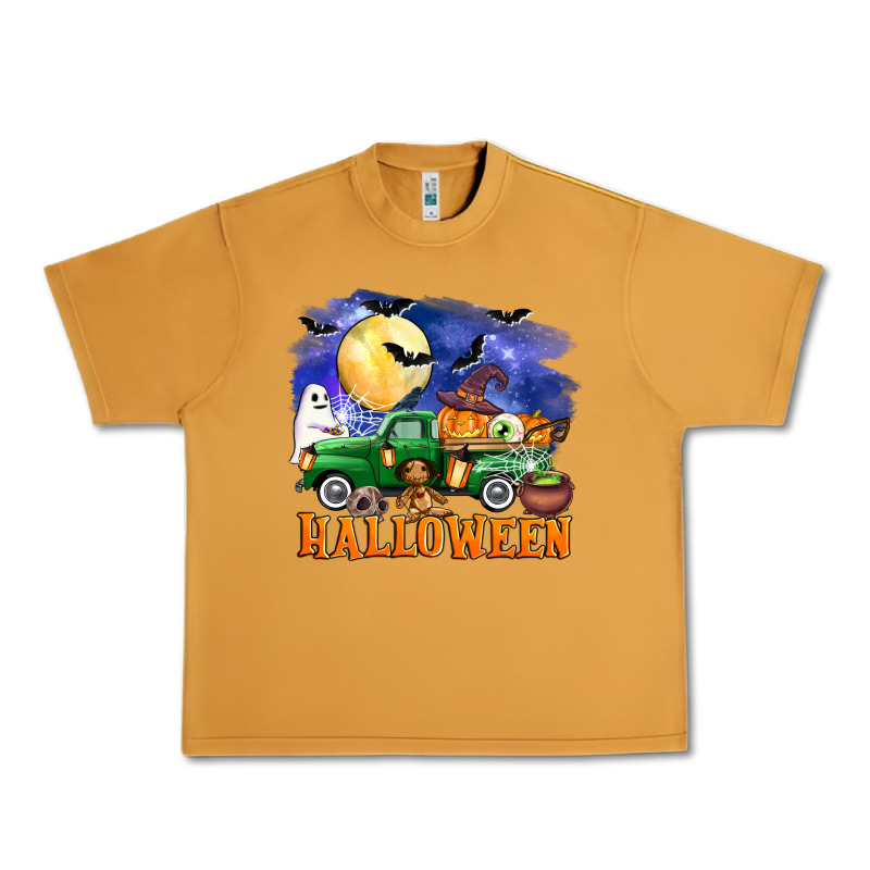 Halloween Truck Urban Heavy Tee by AdoDesignShop | Teevron