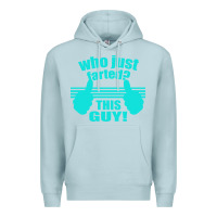 Blue Mist Who Just Farted This Guy Premium Hoodie - Bettercallsaul