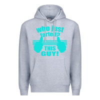 Heather Grey Who Just Farted This Guy Premium Hoodie - Bettercallsaul