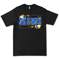 Black mini volleyball Premium Tee - Zillion Design Studio