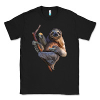 Black Sloth Classic Tee - LillyAllenDesigns