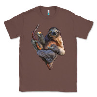 Chestnut Sloth Classic Tee - LillyAllenDesigns