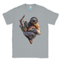 Heather Grey Sloth Classic Tee - LillyAllenDesigns