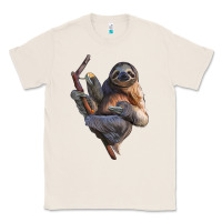 Natural Sloth Classic Tee - LillyAllenDesigns