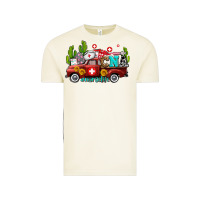 Vintage Arctic cna nurse truck with cactus and sunflowers Vintage Tee - AdoDesignShop