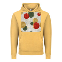 Vintage Mustard christmas points seamless pattern Vintage Hoodie - BundleAndBundleShop