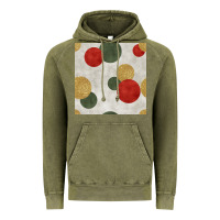 Vintage Olive christmas points seamless pattern Vintage Hoodie - BundleAndBundleShop