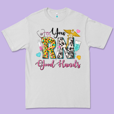 You Rn Good Hands Premium Tee Designed By Texasbilliewilder