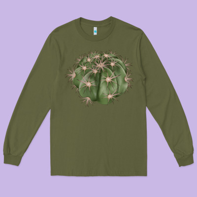 Eagle Claws Cactus Long Sleeve Tee Designed By Lillyallendesigns