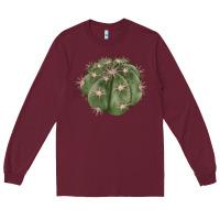 Burgundy eagle claws cactus Long Sleeve Tee - LillyAllenDesigns
