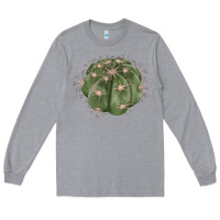 Heather Grey eagle claws cactus Long Sleeve Tee - LillyAllenDesigns
