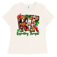 Bone christmas respiratory therapist Ladies Tee - Zillion Design Studio