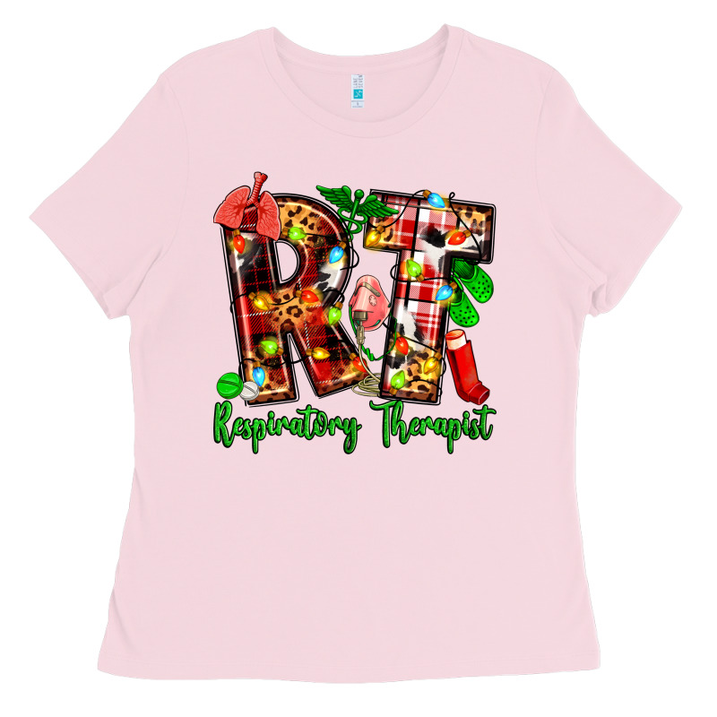 Christmas Respiratory Therapist Ladies Tee by Zillion Design Studio | Teevron