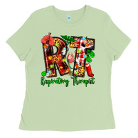 Matcha christmas respiratory therapist Ladies Tee - Zillion Design Studio
