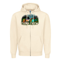 Sandshell camp crew Zipper Hoodie - NancyCooperArtShop