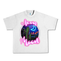 Lunar Rock neon moon Urban Heavy Tee - JahusDesignShop
