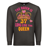 Smoke the queen is 37 long live the queen kopya Premium Sweatshirt - Jasminsmagicworld