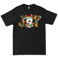 Black husky christmas joy Premium Tee - RanaPortraitStore