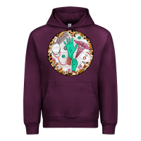 Mauve Wine nurse coaster Urban Hoodie - CowGirlArtShop