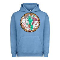 Pigment Pebble Blue nurse coaster Urban Hoodie - CowGirlArtShop