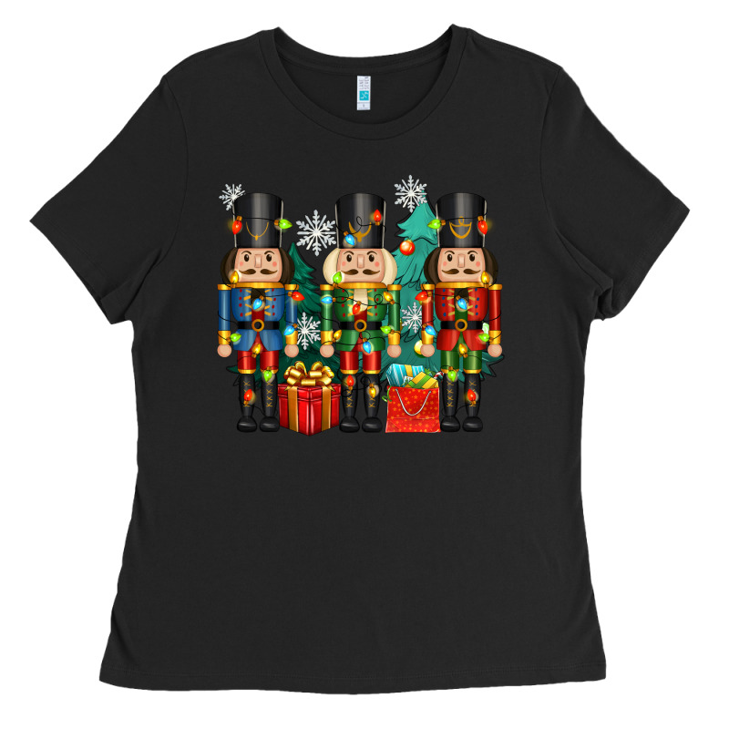 Christmas Natcrackers Ladies Tee by Zillion Design Studio | Teevron