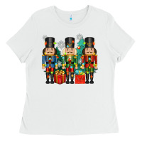 White christmas natcrackers Ladies Tee - Zillion Design Studio
