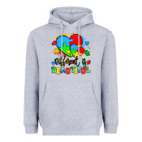 Different Is Beautiful Heavyweight Hoodie | Teevron