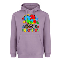 Lavender different is beautiful Heavyweight Hoodie - Artiststas