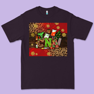 Cna Christmas Premium Tee Designed By Adodesignshop