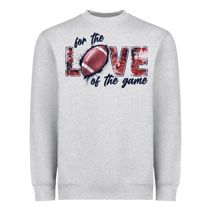 Football Love Of The Game Heavyweight Sweatshirt by JahusDesignShop | Teevron
