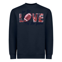 Navy football love of the game Heavyweight Sweatshirt - JahusDesignShop