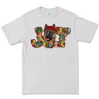 Dove Grey german shepherd christmas joy Premium Tee - RanaPortraitStore