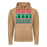 Vintage Camel christmas trees hand drawn seamless pattern Vintage Hoodie - BundleAndBundleShop