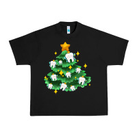Black Christmas tree with teeth Urban Heavy Tee - AdoDesignShop