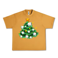 Peanut Butter Christmas tree with teeth Urban Heavy Tee - AdoDesignShop