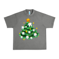 Tornado Christmas tree with teeth Urban Heavy Tee - AdoDesignShop