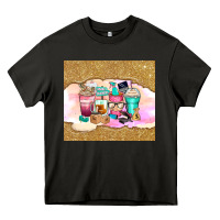 Asphalt small business coffee cups Heavy Core Tee - Zillion Design Studio