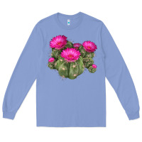 Colony Blue eagle claws cacti Long Sleeve Tee - LillyAllenDesigns