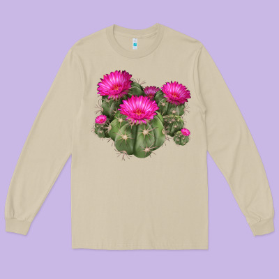 Eagle Claws Cacti Long Sleeve Tee Designed By Lillyallendesigns