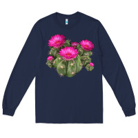 Navy eagle claws cacti Long Sleeve Tee - LillyAllenDesigns