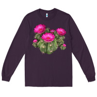 Plum eagle claws cacti Long Sleeve Tee - LillyAllenDesigns