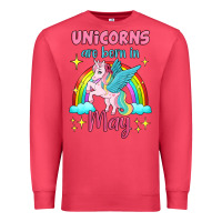 Cardinal unicorns are born in may Premium Sweatshirt - Jasminsmagicworld