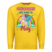 Lemon unicorns are born in may Premium Sweatshirt - Jasminsmagicworld
