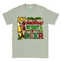 Matcha my christmas spirit is beer with beer bottles Classic Tee - AdoDesignShop