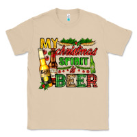 Mushroom my christmas spirit is beer with beer bottles Classic Tee - AdoDesignShop