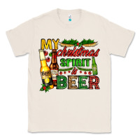 Natural my christmas spirit is beer with beer bottles Classic Tee - AdoDesignShop