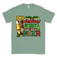 Sage my christmas spirit is beer with beer bottles Classic Tee - AdoDesignShop