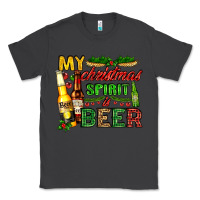 Smoke my christmas spirit is beer with beer bottles Classic Tee - AdoDesignShop