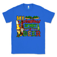 True Royal my christmas spirit is beer with beer bottles Classic Tee - AdoDesignShop